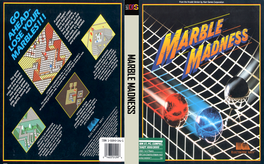 Marble Madness — box-texture (US)