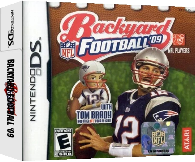 Backyard Football '09 — box-3D (US)