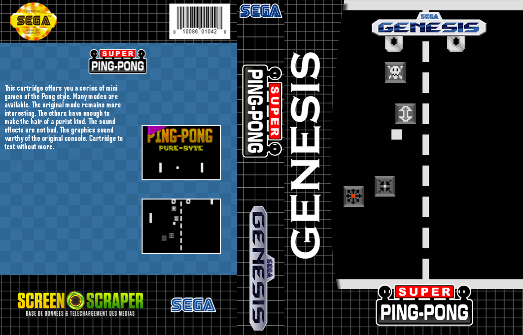 Super Ping-pong — box-texture (SS)