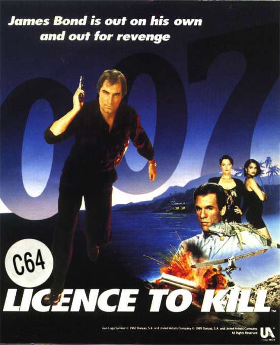007 - Licence To Kill box art