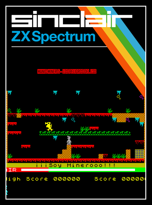 Manic Miner 5 - Los Peligros Del Lsd box art