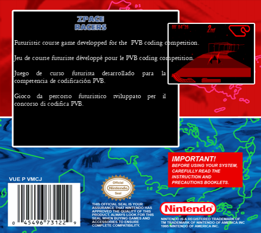 Zpace Racers — box-2D-back (SS)