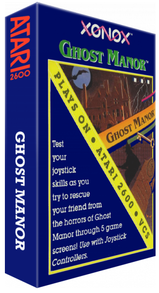 Ghost Manor — box-3D (US)