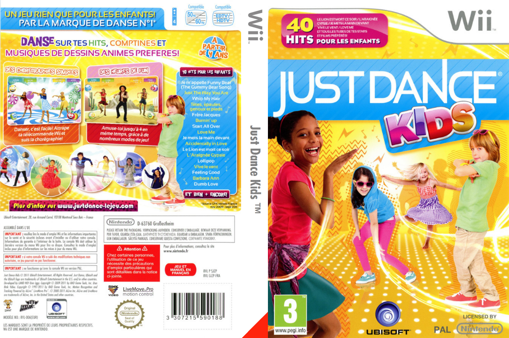 Just Dance Kids — box-texture (FR)