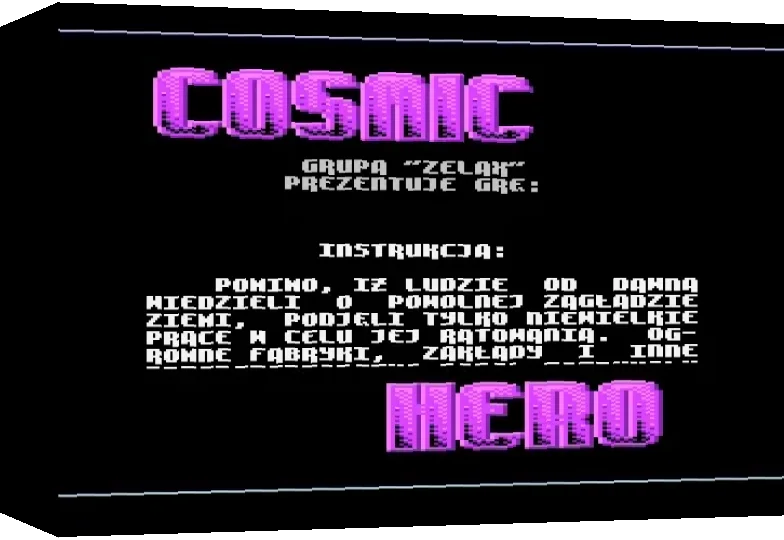 Cosmic Hero — box-3D (WOR)
