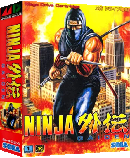Ninja Gaiden — box-3D (JP)