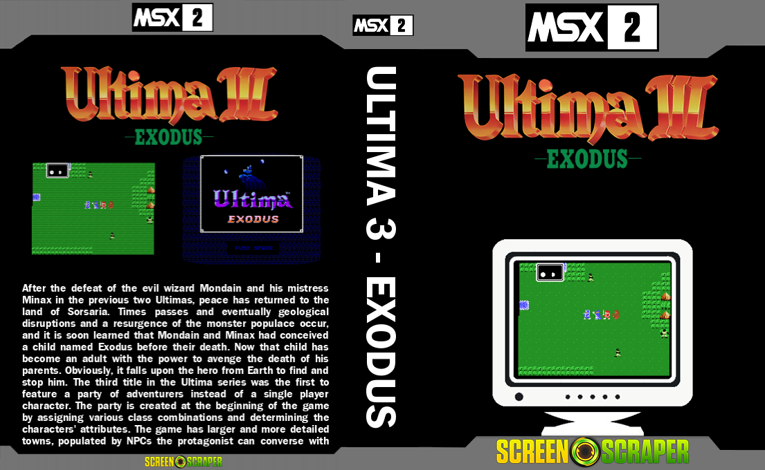 Ultima 3 - Exodus — box-texture (SS)