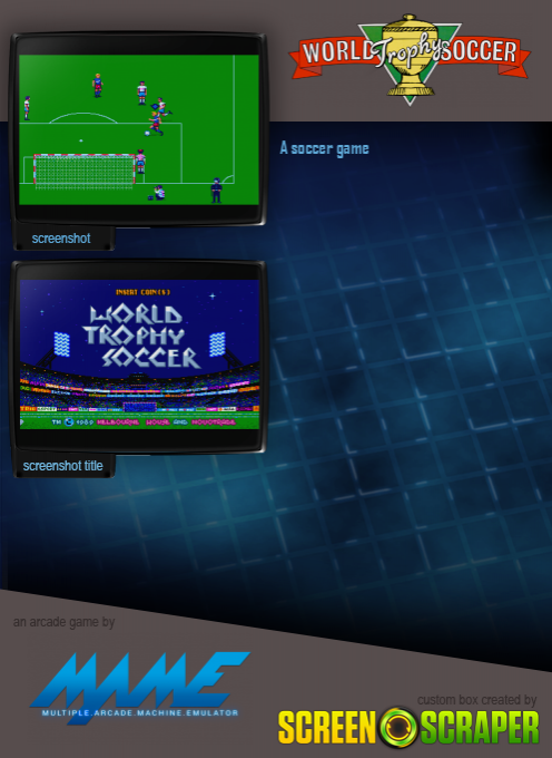 World Trophy Soccer — box-2D-back (SS)