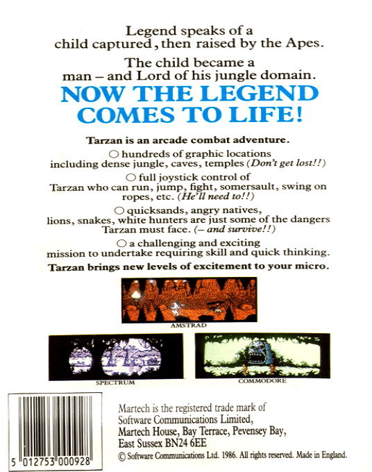 Tarzan — box-2D-back (EU)