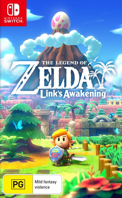 Legend Of Zelda, The - Link's Awakening — box-2D (AU)
