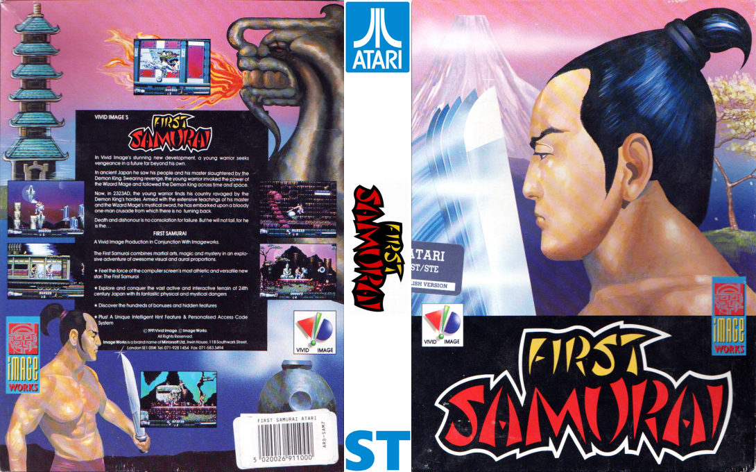 First Samurai — box-texture (EU)