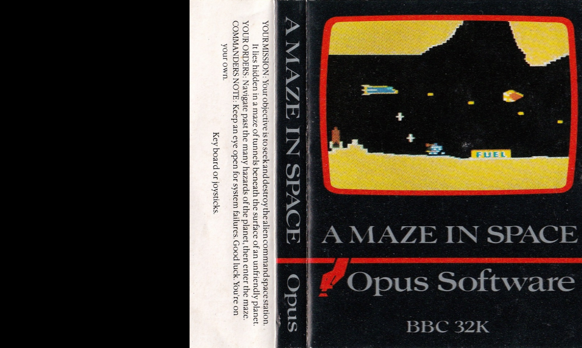 Maze In Space, A — box-texture (EU)
