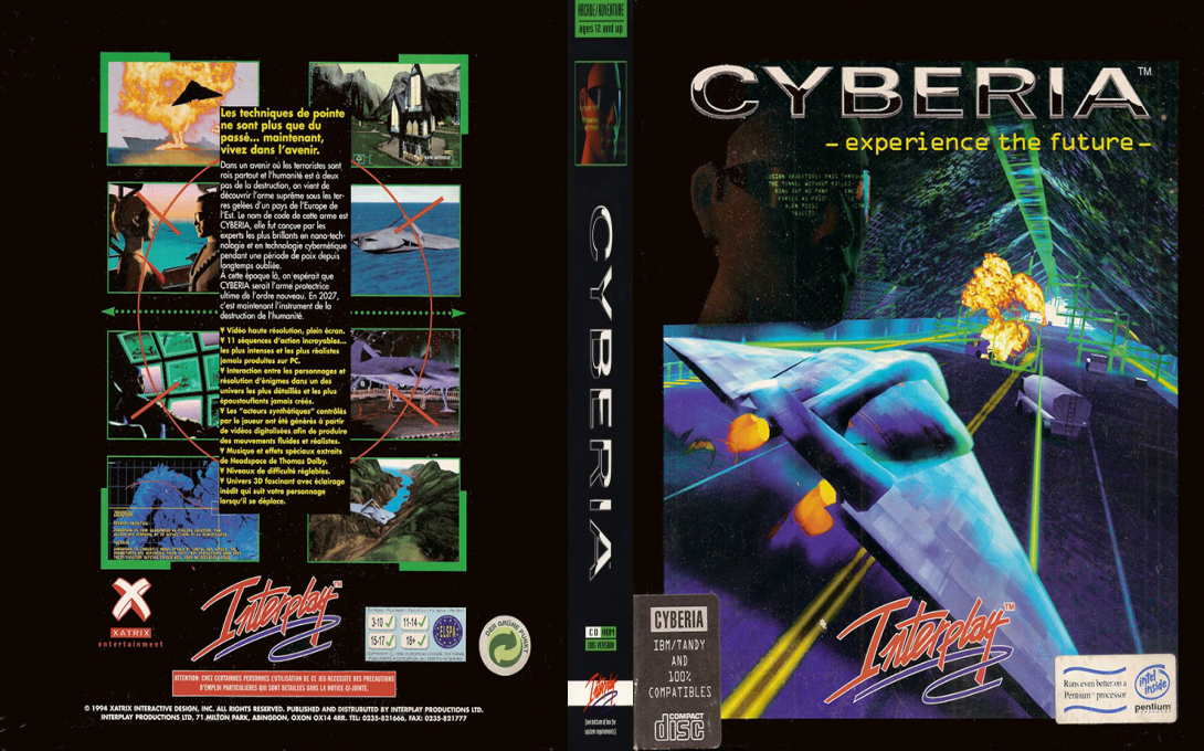 Cyberia — box-texture (EU)
