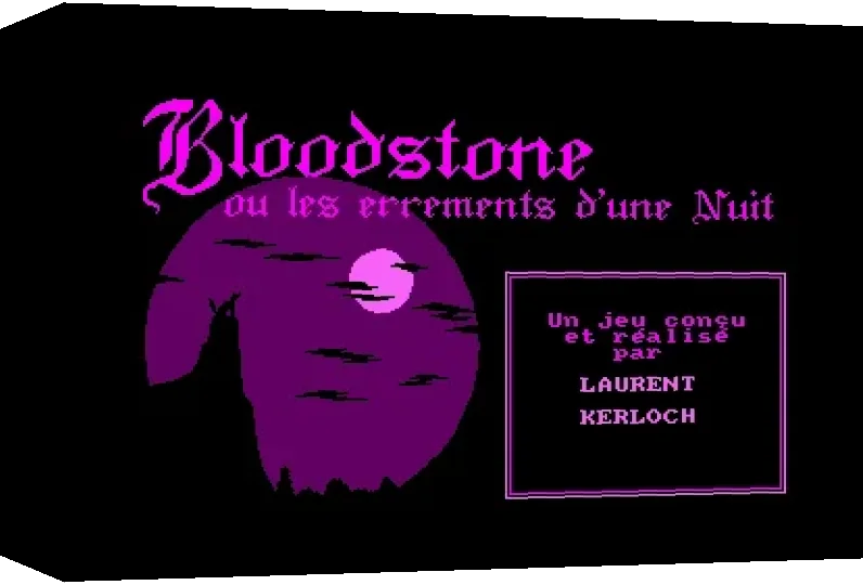 Bloodstone Ou Les Errements D'une Nuit — box-3D (WOR)