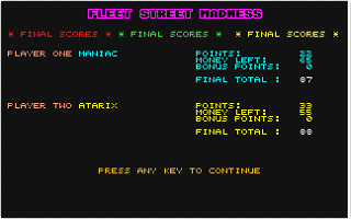 Fleet Street Madness — ss (WOR)