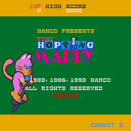 Tiny Hopping Mappy — sstitle (JP)