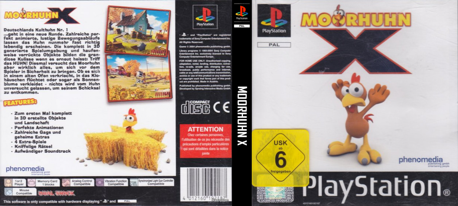 Moorhuhn X — box-texture (EU)