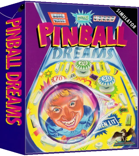 Pinball Dreams — box-3D (EU)