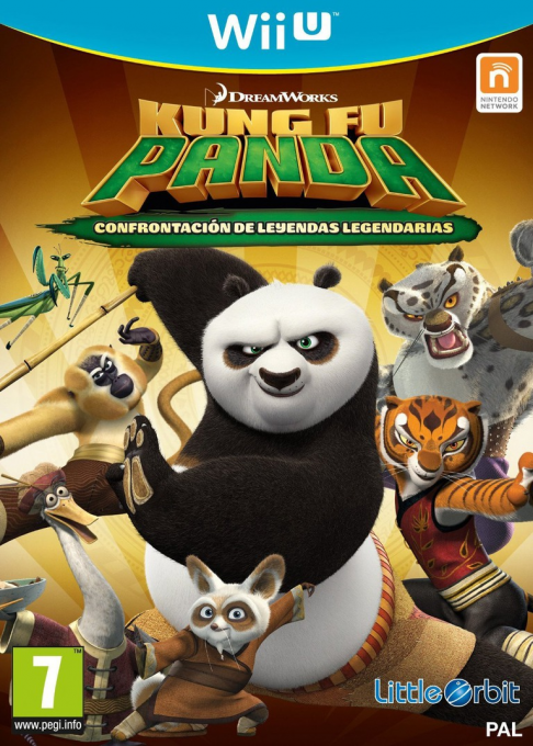 DreamWorks Kung Fu Panda - Showdown of Legendary Legends — box-2D (SP)