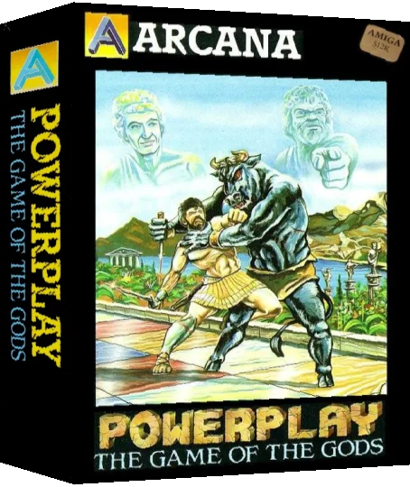 Powerplay - The Game of the Gods — box-3D (EU)