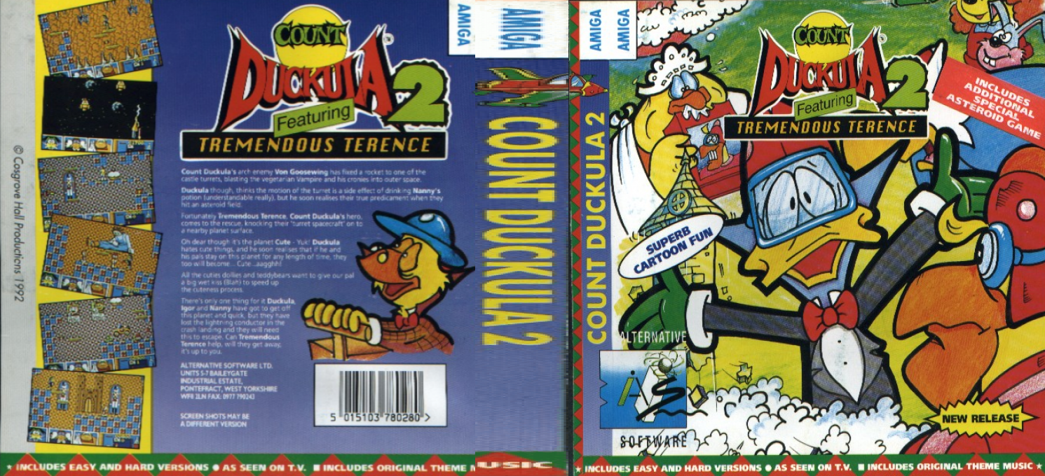Count Duckula 2 Featuring Tremendous Terence — box-texture (CUS)