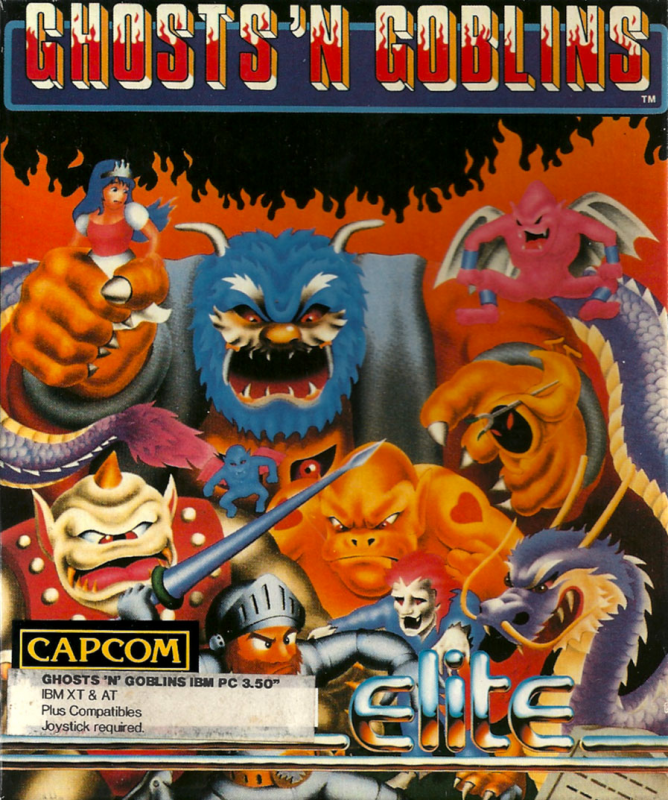 Ghosts 'n Goblins — box-2D (EU)