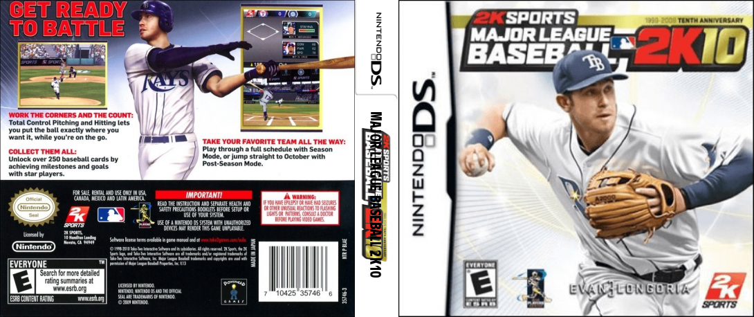 Major League Baseball 2K10 — box-texture (US)