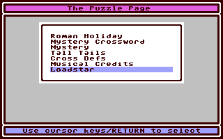 The Puzzle Page #102 — ss (WOR)