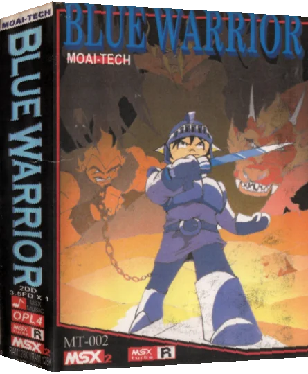 Blue Warrior — box-3D (EU)