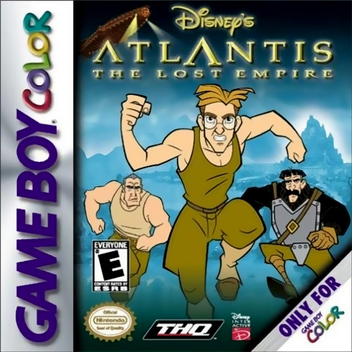 Atlantis : The Lost Empire box art