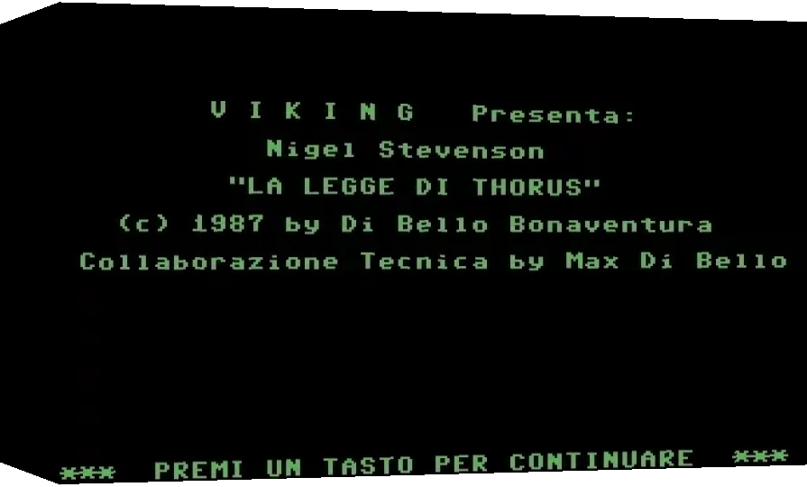 Nigel Stevenson : La Legge di Thorus — box-3D (WOR)