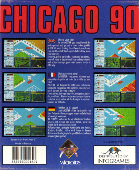 Chicago 90 + Highway Patrol 2 + Jump Jet + Phantasm — box-2D-back (EU)