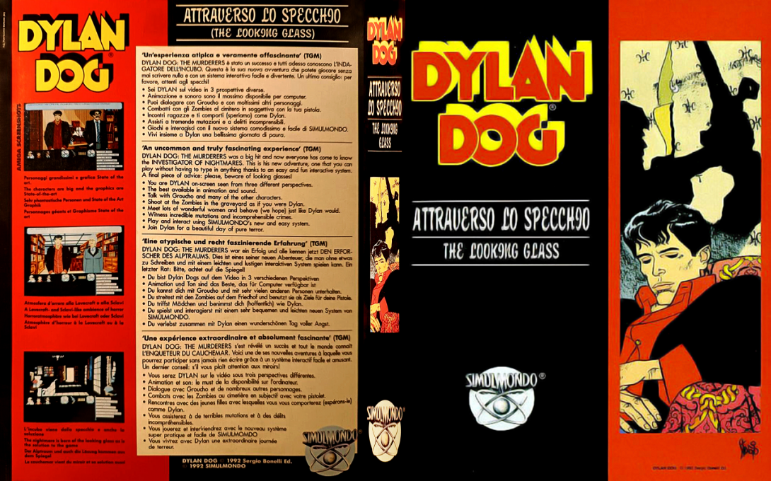 Dylan Dog - The Looking Glass — box-texture (EU)