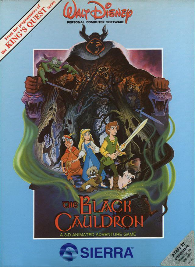 Black Cauldron, The box art