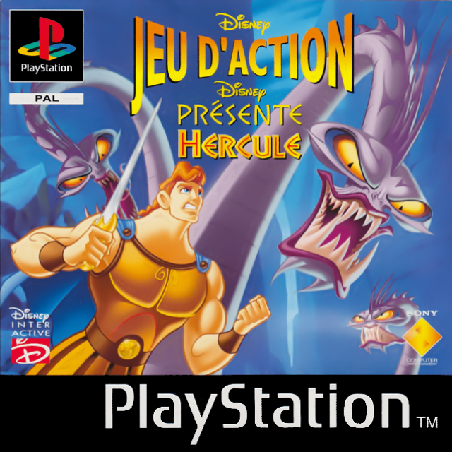 Disneys Hercules Action-Spiel — box-2D (FR)
