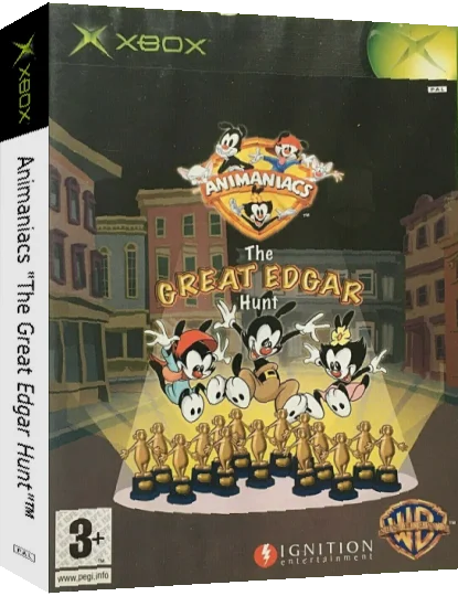 Animaniacs - The Great Edgar Hunt — box-3D (EU)