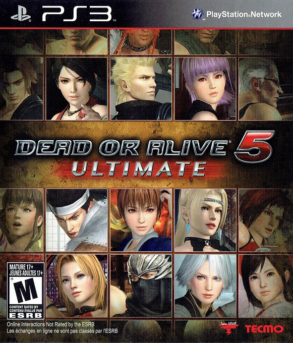 Dead or Alive 5 Ultimate box art