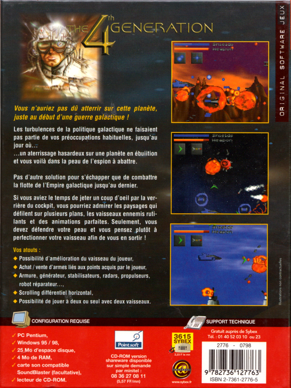 Fourth Generation, The — box-2D-back (FR)