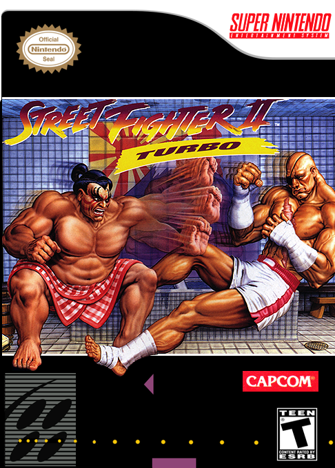 Street Fighter 2 Turbo - Hyper Fighting box art