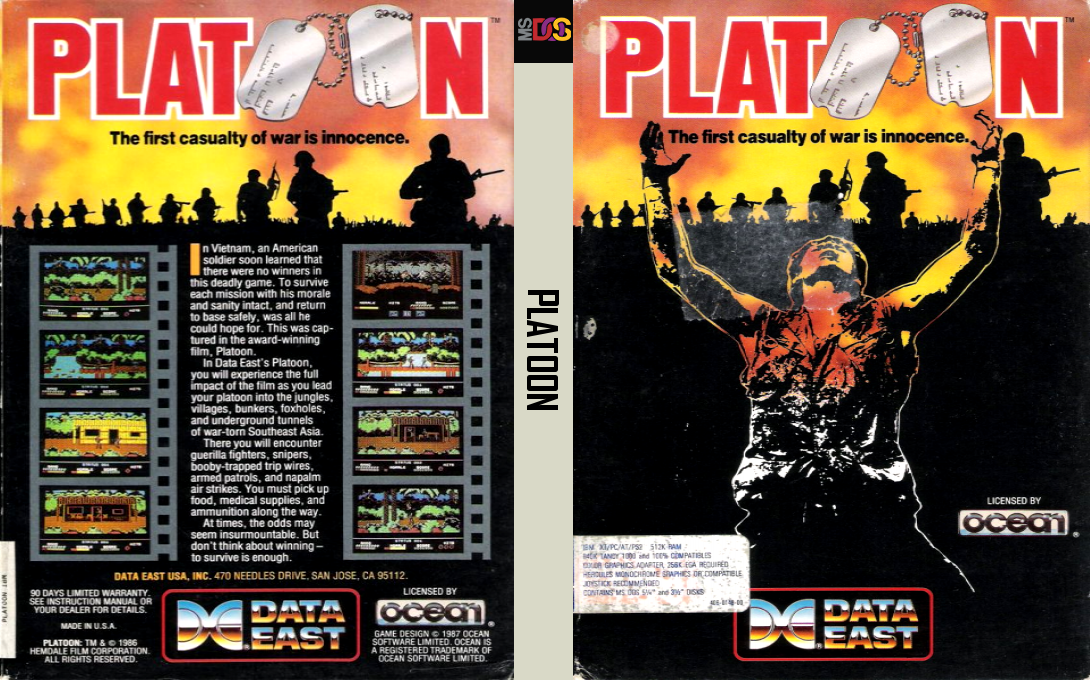 Platoon — box-texture (US)