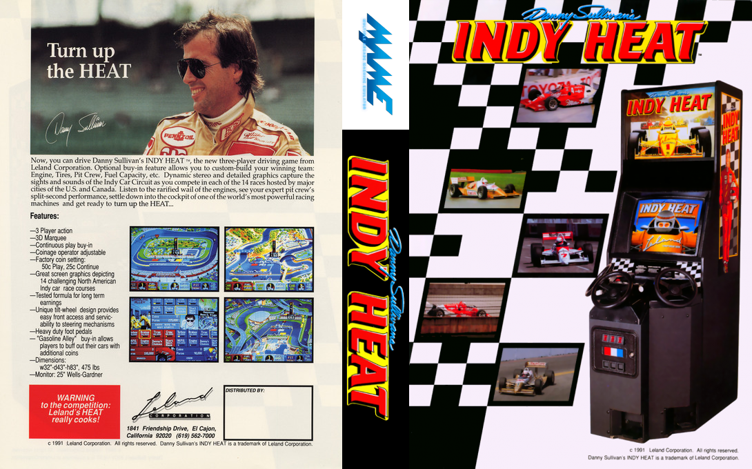 Danny Sullivan's Indy Heat — box-texture (WOR)