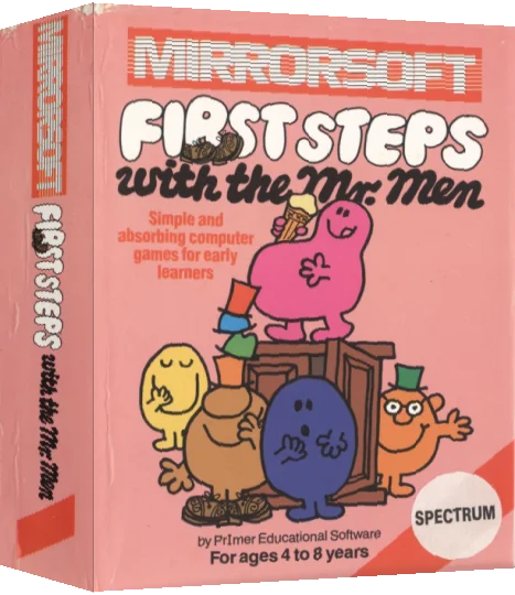 First Steps With The Mr Men — box-3D (EU)