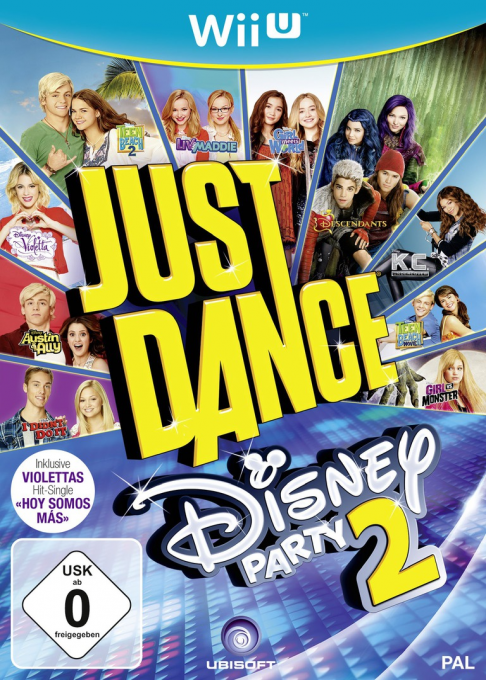 Just Dance - Disney Party 2 — box-2D (DE)