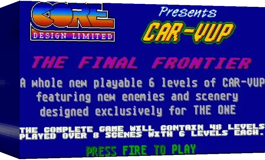 CarVup - The Final Frontier — box-3D (WOR)