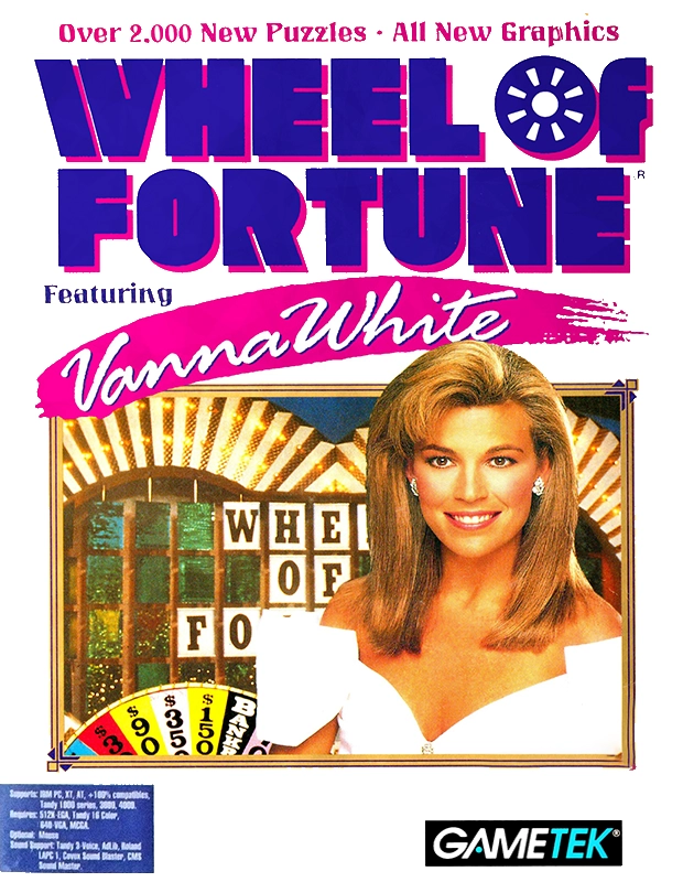 Wheel of Fortune Featuring Vanna White box art