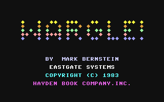 Wargle! — sstitle (WOR)