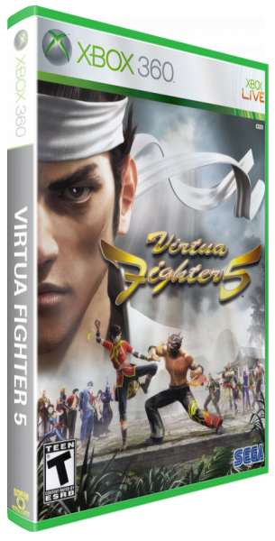 Virtua Fighter 5 — box-3D (US)