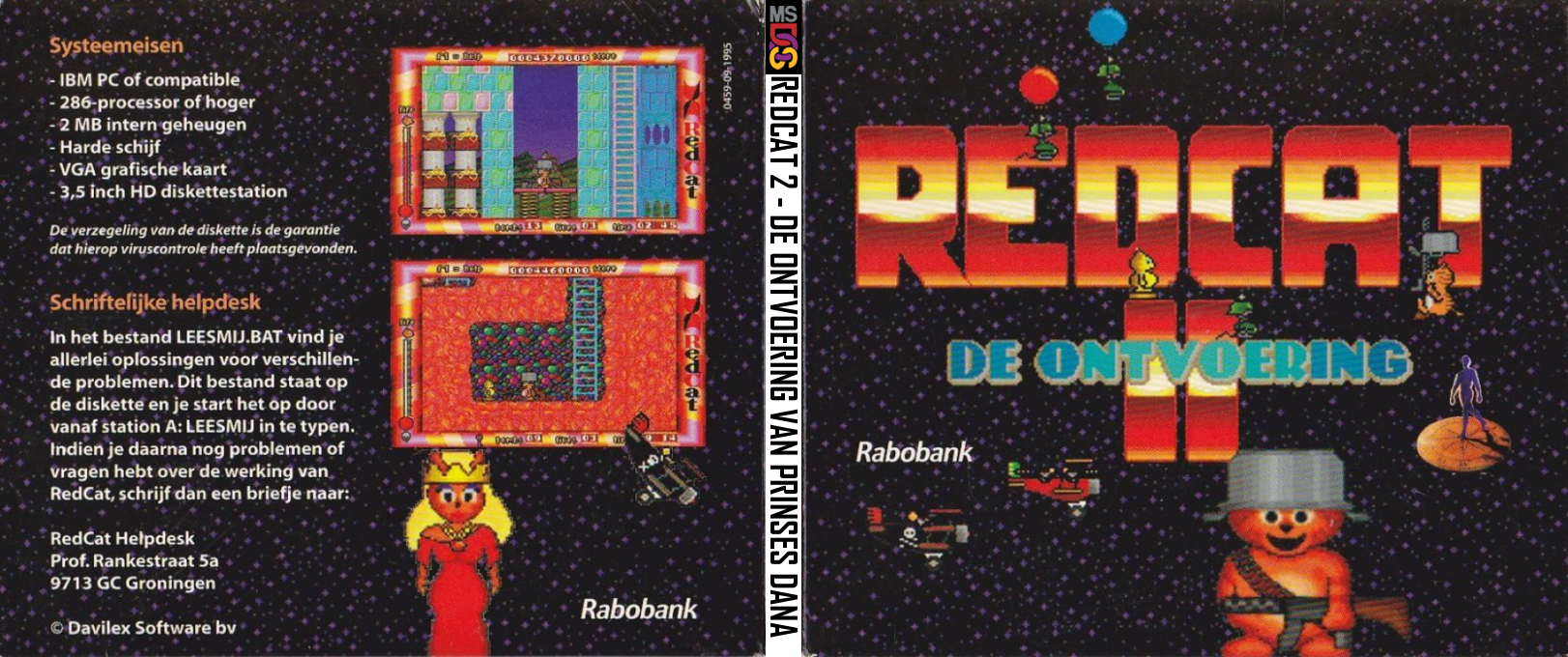 Redcat 2 - De Ontvoering Van Prinses Dana — box-texture (CUS)