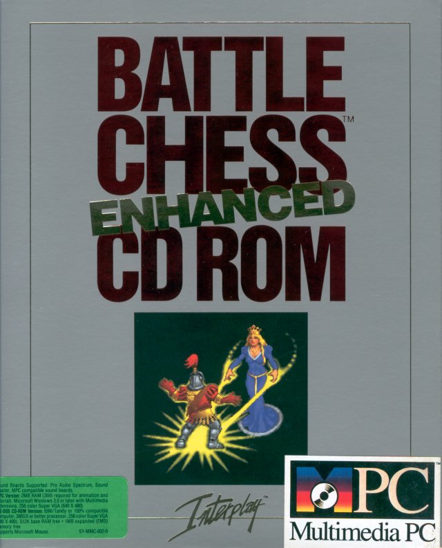 Battle Chess: Enhanced CD-ROM box art