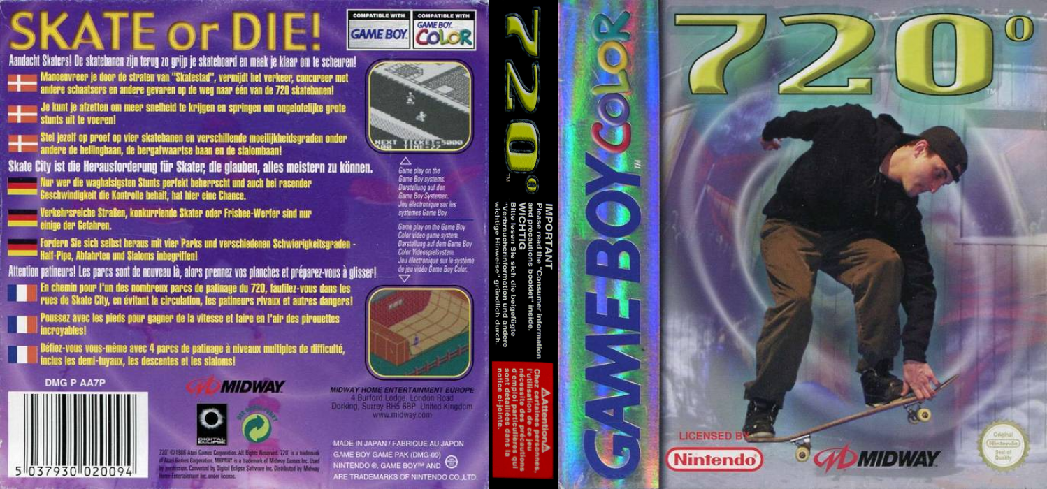 720 Degrees — box-texture (EU)
